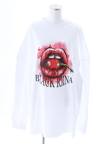 画像15: リップチェリーロングTシャツ (15)
