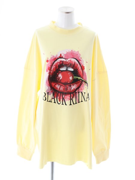 画像6: 【アウトレット】リップチェリーロングTシャツ (6)