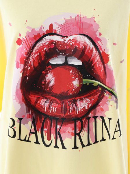 画像7: 【アウトレット】リップチェリーロングTシャツ (7)