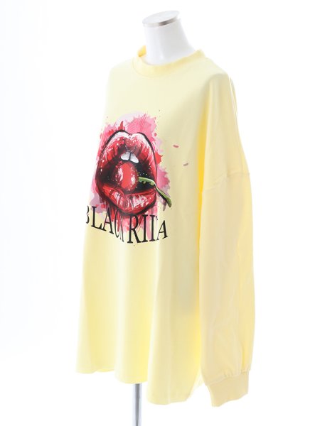 画像8: 【アウトレット】リップチェリーロングTシャツ (8)