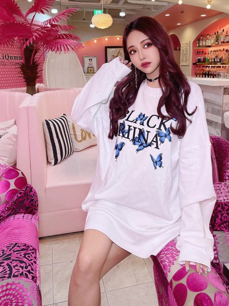 画像2: バタフライロングTシャツ (2)