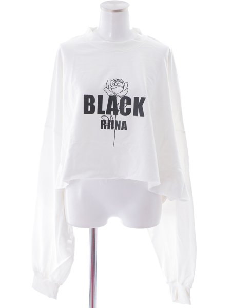 画像13: ショート丈ローズトップス (13)