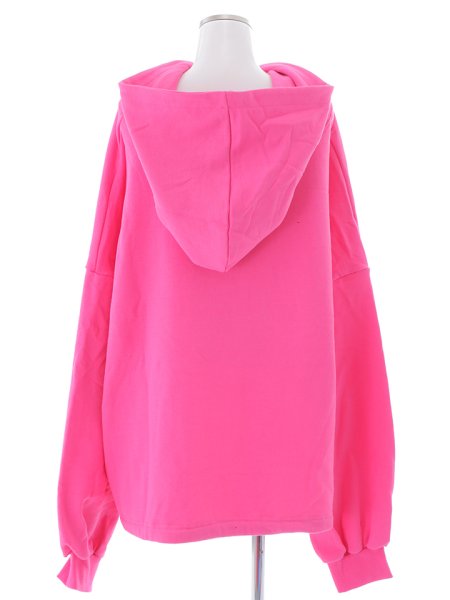 画像9: 裾しぼりグラフィックパーカー (9)