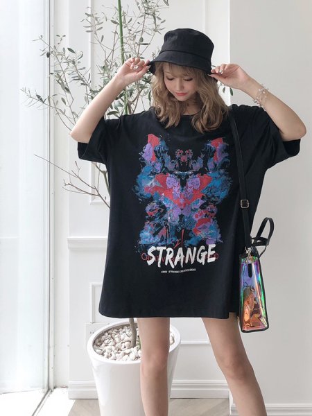 画像4: バタフライイメージTシャツ (4)