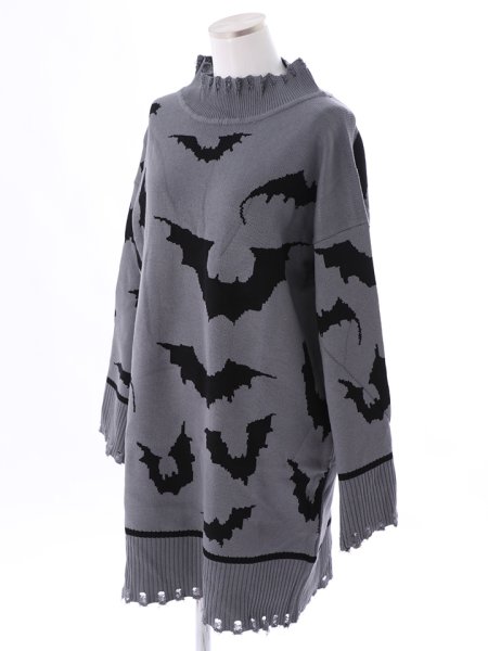 画像13: バットダメージニット (13)