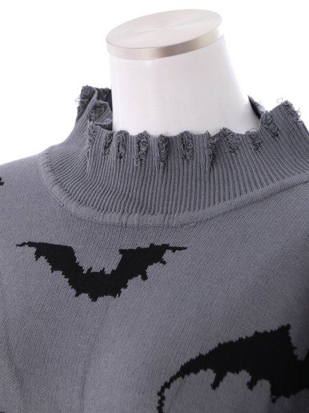 画像14: バットダメージニット (14)