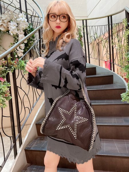 画像3: バットダメージニット (3)