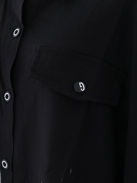 画像18: オーバーサイズアルファベットプリントシャツ (18)