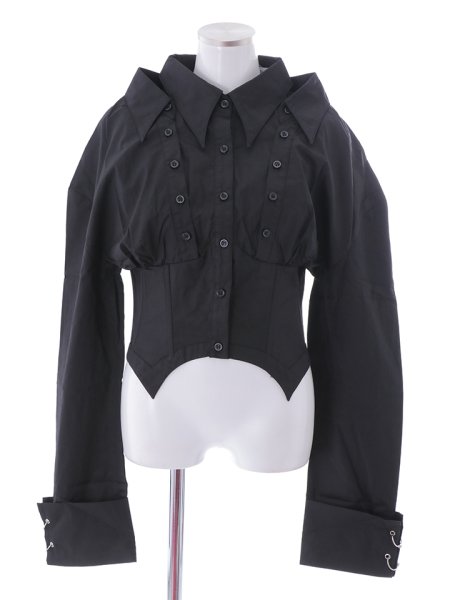 画像7: 2WAYパンクブラウス (7)