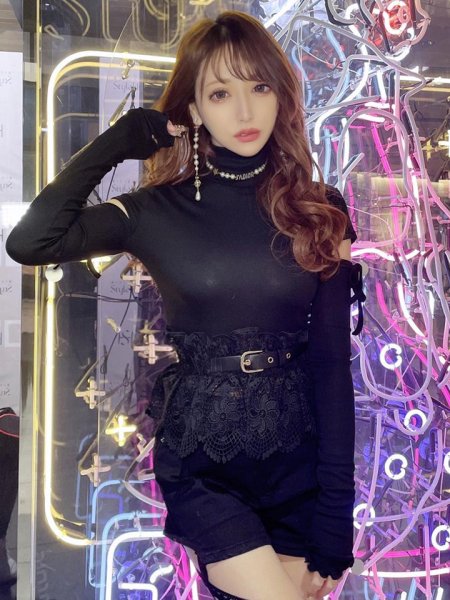 画像2: アームカットハイネックトップス (2)