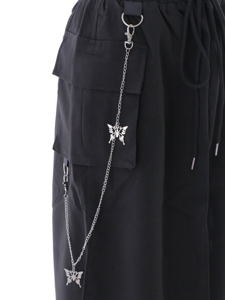 画像11: バタフライチェーンスリットスカート (11)