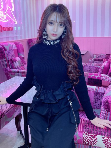 画像4: バタフライチェーンスリットスカート (4)