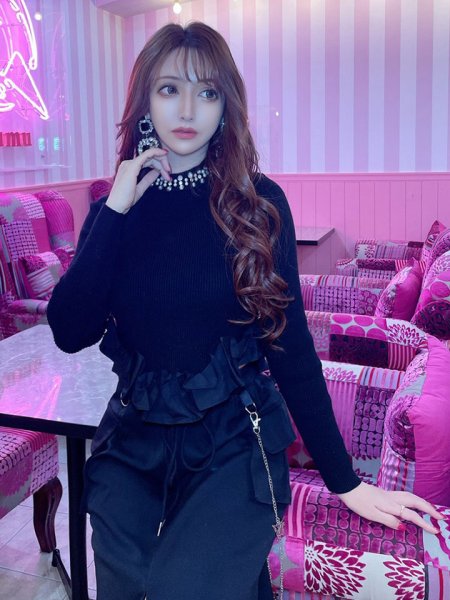 画像5: バタフライチェーンスリットスカート (5)