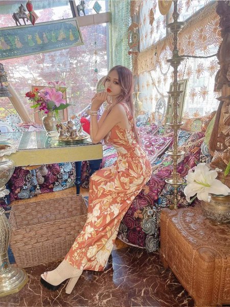 画像5: ボタニカルプリントオールインワン (5)