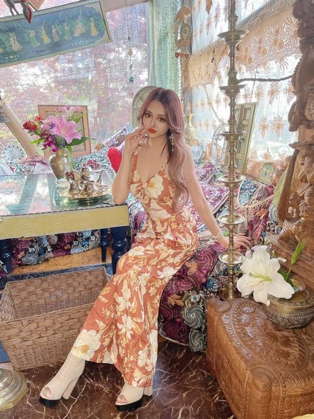 画像13: ボタニカルプリントオールインワン (13)