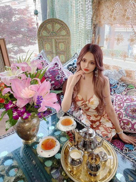 画像10: ボタニカルプリントオールインワン (10)