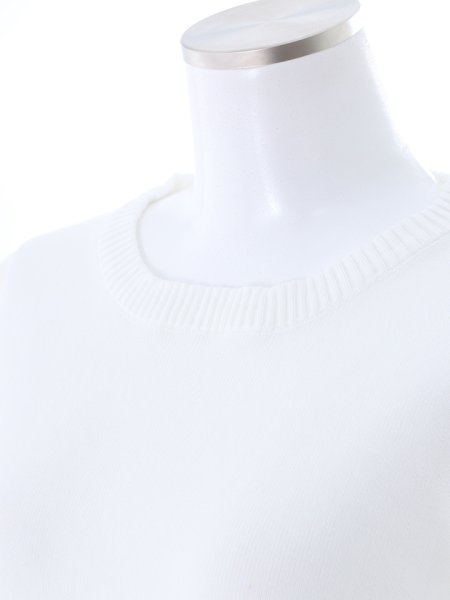 画像19: フリルパフサマーニットトップス (19)