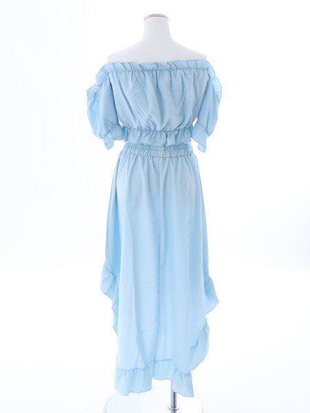 画像13: フリルフィッシュテールスカートセットアップ (13)