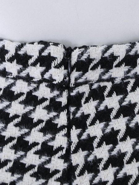 画像14: 千鳥柄ラップショートパンツ (14)