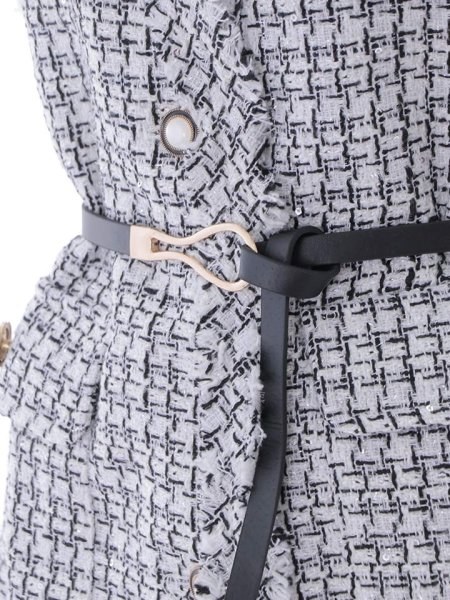 画像10: ベルト付ツイードベスト (10)