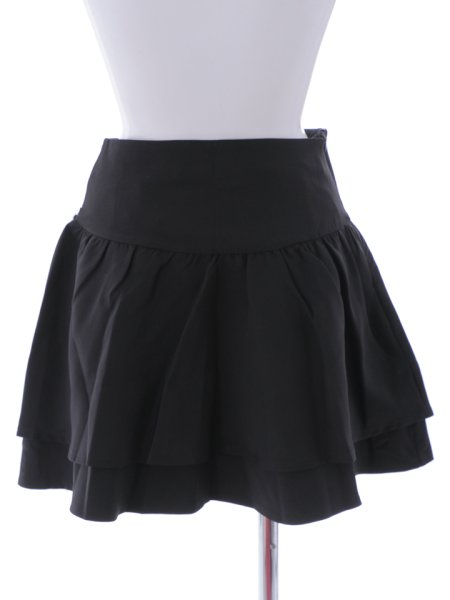 画像9: 【即日発送】ワンサイドビジュースカートパンツ (9)