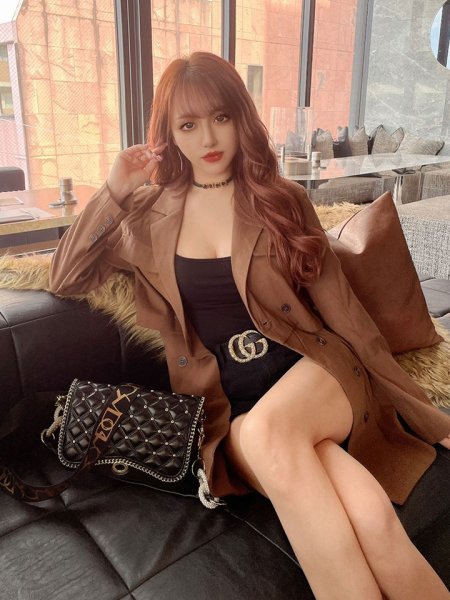 画像6: ミニ丈トレンチコート (6)