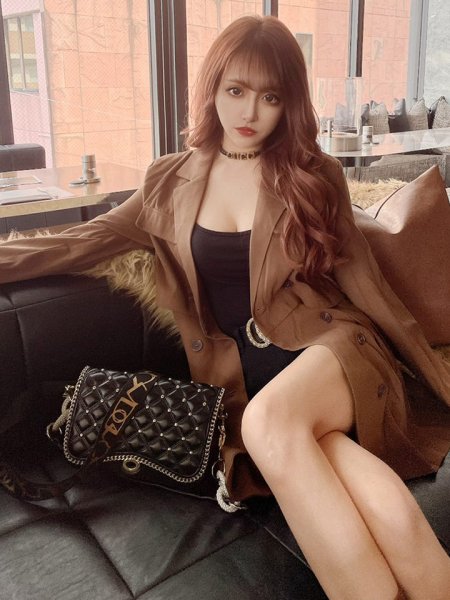 画像8: ミニ丈トレンチコート (8)