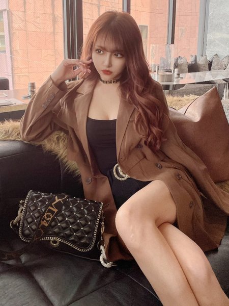 画像7: ミニ丈トレンチコート (7)