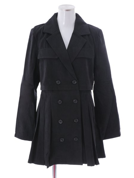 画像13: ミニ丈トレンチコート (13)