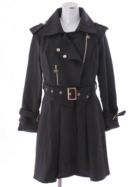 画像18: ライダーストレンチコート (18)