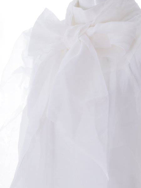 画像12: オーガンジーリボンブラウス (12)