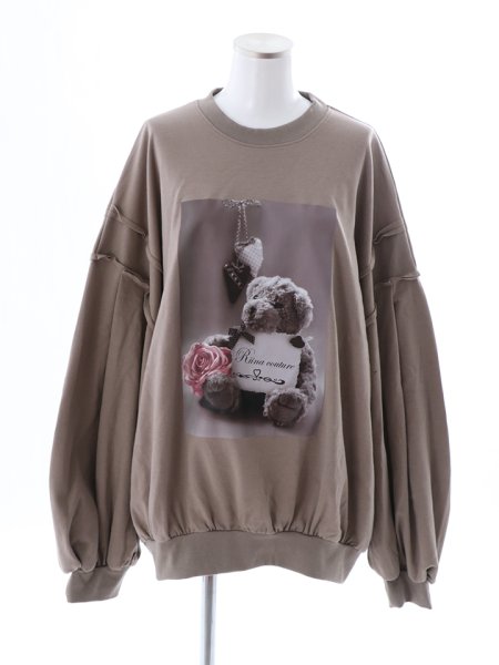 画像18: テディベアロングTシャツ (18)