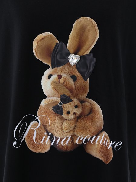 画像10: リボンバニーTシャツワンピース (10)