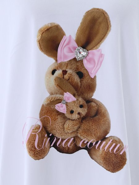 画像16: リボンバニーTシャツワンピース (16)