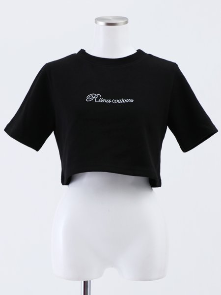 画像19: ロゴショート丈Tシャツ (19)