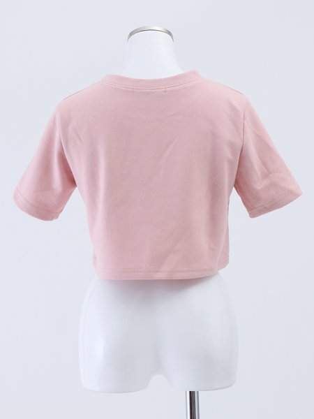 画像15: ロゴショート丈Tシャツ (15)
