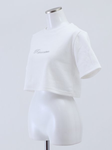 画像16: ロゴショート丈Tシャツ (16)